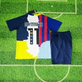 Kids Neymar JR Special Jersey and Short Kit