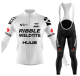 Road Race Pro Team Cycling Long-sleeved Fleece Suit Strava