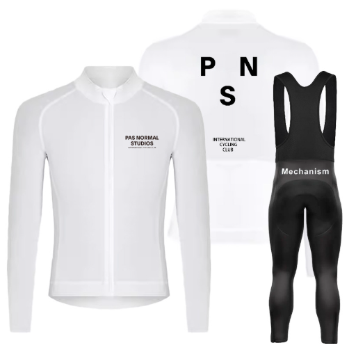 Road Race Pro Team Cycling Long-sleeved Fleece Suit Strava