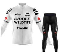 Road Race Pro Team Cycling Long-sleeved Fleece Suit Strava
