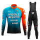 Road Race Pro Team Cycling Long-sleeved Fleece Suit Strava