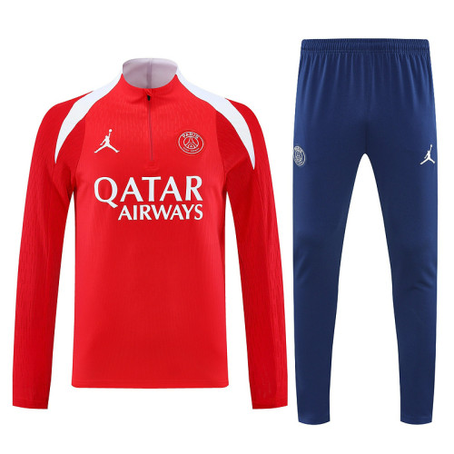 PSG 25/26 Half-Zip Training Top and Pants Set Red