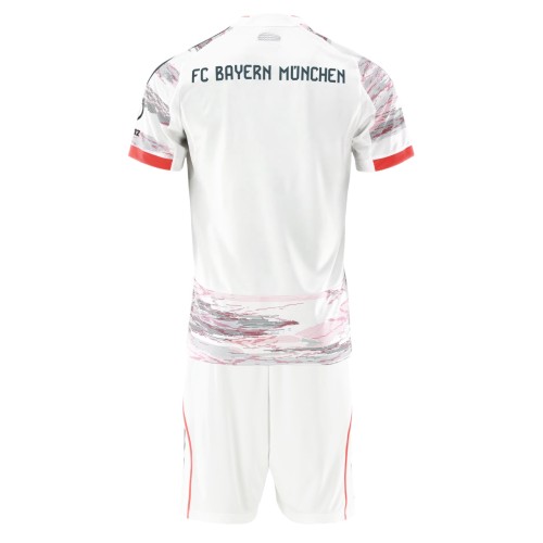Kids Bayern Munich 25/26 Away Jersey and Short Kit