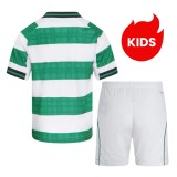 Kids Celtic 25/26 Home Jersey and Short Kit