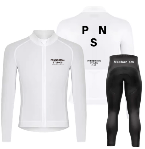 Road Race Pro Team Cycling Long-sleeved Fleece Suit Strava