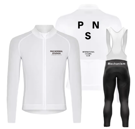 Road Race Pro Team Cycling Long-sleeved Fleece Suit Strava