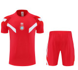 Bayern Munich 25/26 Training Shirt and Shorts Set Red