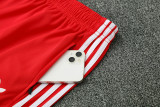 Bayern Munich 25/26 Training Shirt and Shorts Set Red