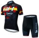 Road Race Pro Team Cycling Short-sleeved Suit Trek