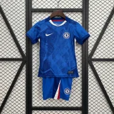 Kids Chelsea 25/26 Home Jersey and Short Kit
