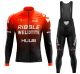 Road Race Pro Team Cycling Long-sleeved Fleece Suit Strava