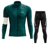 Road Race Pro Team Cycling Long-sleeved Fleece Suit Strava