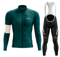 Road Race Pro Team Cycling Long-sleeved Fleece Suit Strava