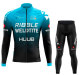 Road Race Pro Team Cycling Long-sleeved Fleece Suit Strava