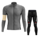 Road Race Pro Team Cycling Long-sleeved Fleece Suit Strava