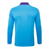Real Madrid 25/26 Retro Half-Zip Training Top and Pants Set B2514