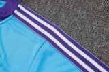 Real Madrid 25/26 Retro Half-Zip Training Top and Pants Set B2514