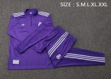 Real Madrid 25/26 Retro Half-Zip Training Top and Pants Set B2515