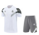 Real Madrid 25/26 Training Shirt and Shorts Set White