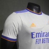 Player Version Real Madrid 2021/2022 Home Retro Authentic Jersey