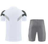 Real Madrid 25/26 Training Shirt and Shorts Set White