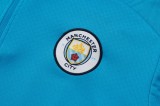Player Version Manchester City 25/26 Half-Zip Training Top and Pants Set B2533