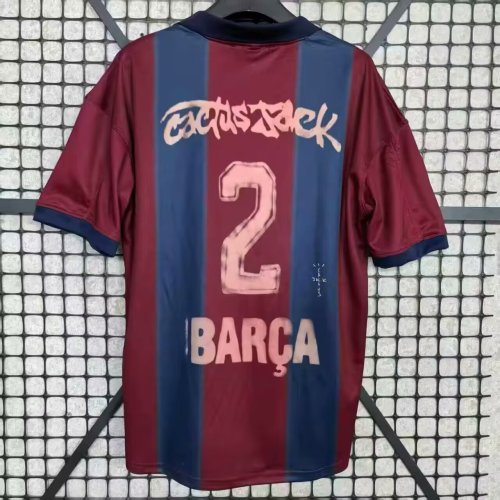 Thai Version Barcelona 25/26 Limited Edition Retro Jersey