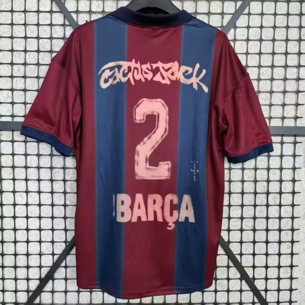 Thai Version Barcelona 25/26 Limited Edition Retro Jersey