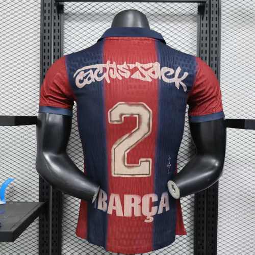 Player Version Barcelona 25/26 Limited Edition Retro Authentic Jersey