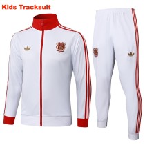 Kids Bayern Munich 25/26 125th Anniversary Training Jacket and Pants Set Red E2525