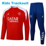 Player Version Kids PSG 25/26 Half-Zip Training Sweatshirt and Pants Set E2521