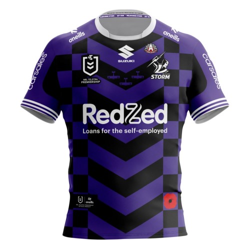 Melbourne Storm 2025 Men's ANZAC Jersey