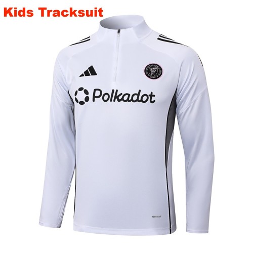 Kids Inter Miami CF 25/26 Half-Zip Training Sweatshirt and Pants Set E2529