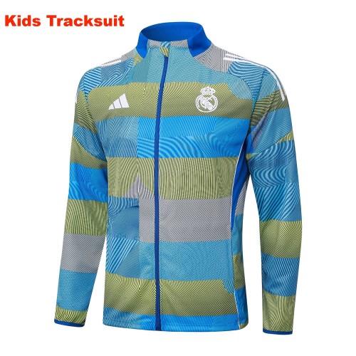 Kids Real Madrid 25/26 Training Jacket and Pants Set E2537 - PM