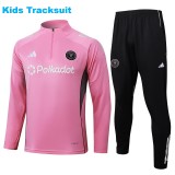 Kids Inter Miami CF 25/26 Half-Zip Training Sweatshirt and Pants Set E2530