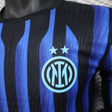 Player Version Inter Milan 25/26 Home Long Sleeve Authentic Jersey