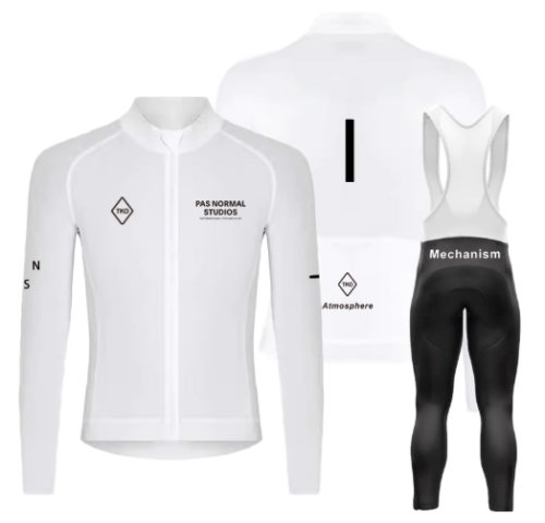 Road Race Pro Team Cycling Long-sleeved Fleece Suit Strava
