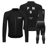 Road Race Pro Team Cycling Long-sleeved Fleece Suit Strava