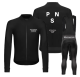 Road Race Pro Team Cycling Long-sleeved Fleece Suit Strava