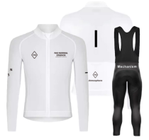Road Race Pro Team Cycling Long-sleeved Fleece Suit Strava