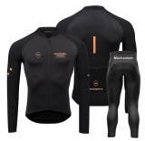 Road Race Pro Team Cycling Long-sleeved Fleece Suit Strava