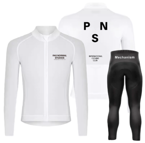 Road Race Pro Team Cycling Long-sleeved Fleece Suit Strava