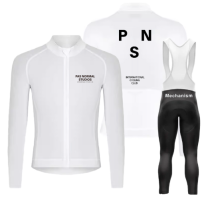 Road Race Pro Team Cycling Long-sleeved Fleece Suit Strava
