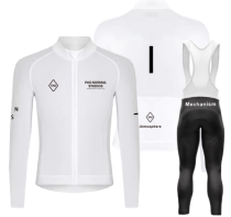 Road Race Pro Team Cycling Long-sleeved Fleece Suit Strava
