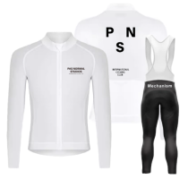 Road Race Pro Team Cycling Long-sleeved Fleece Suit Strava
