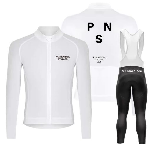 Road Race Pro Team Cycling Long-sleeved Fleece Suit Strava