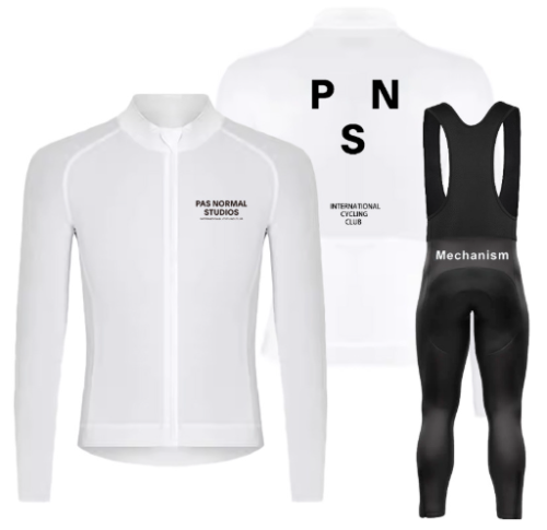 Road Race Pro Team Cycling Long-sleeved Fleece Suit Strava