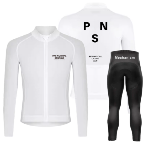 Road Race Pro Team Cycling Long-sleeved Fleece Suit Strava
