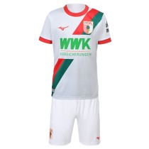 Kids FC Augsburg 25/26 Home Jersey and Short Kit