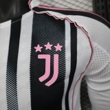 Player Version Juventus 25/26 Home Long Sleeve  Authentic Jersey
